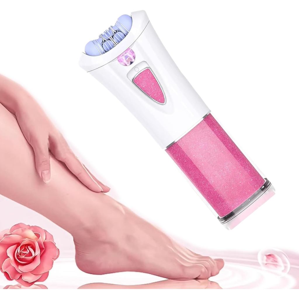 Epilador de Pele Glabrouse, Novo 2025, Epilador Glamouroso com Luz LED para Remoção de Pelos do Rosto/Braços/Área do Biq