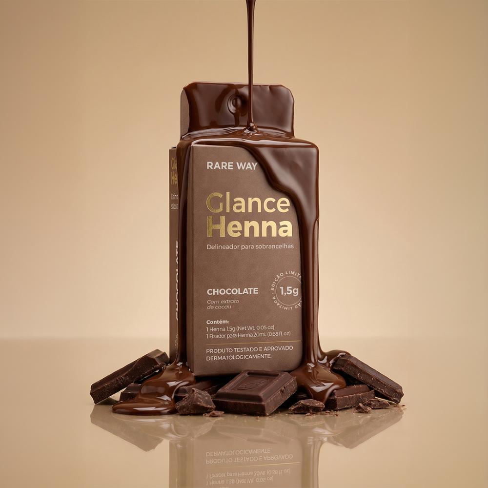 Glance Henna Mini Chocolate 1,5g - Rare Way