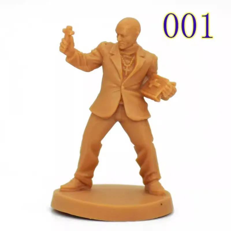 Jogo De Tabuleiro TRPG DMD Cthulhu Death May Die Miniaturas , Figuras Pintadas De Expansão 001-039 KS Para RPG De Terror