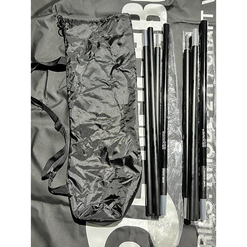 Coreia H Home Tarp Pole DAC 2100TB Dobrável Retrátil Ajustável Liga de Alumínio Tenda Canopy Pole