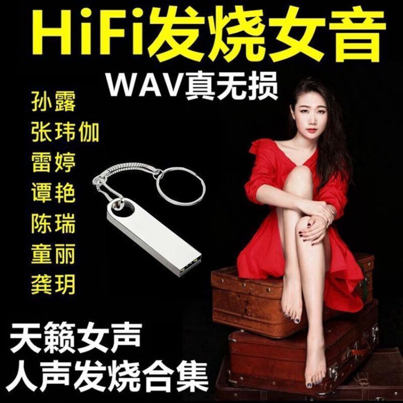Carro u disco alta fidelidade Lossless dj alta qualidade qualidade de som febre voz feminina filho Lu Zhang Weijia músic