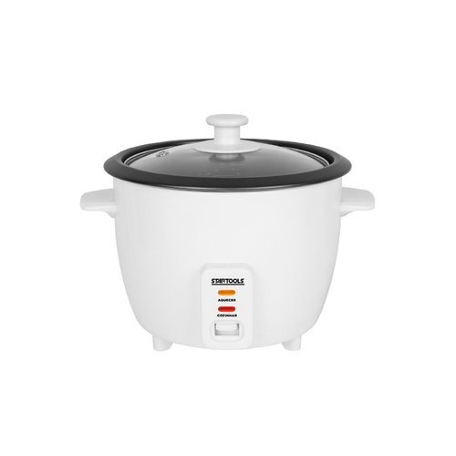Panela De Arroz Elétrica 1,3 L Cozinha Rápido 127v Branca Arroz Soltinho Legumes Vapor Praticidade