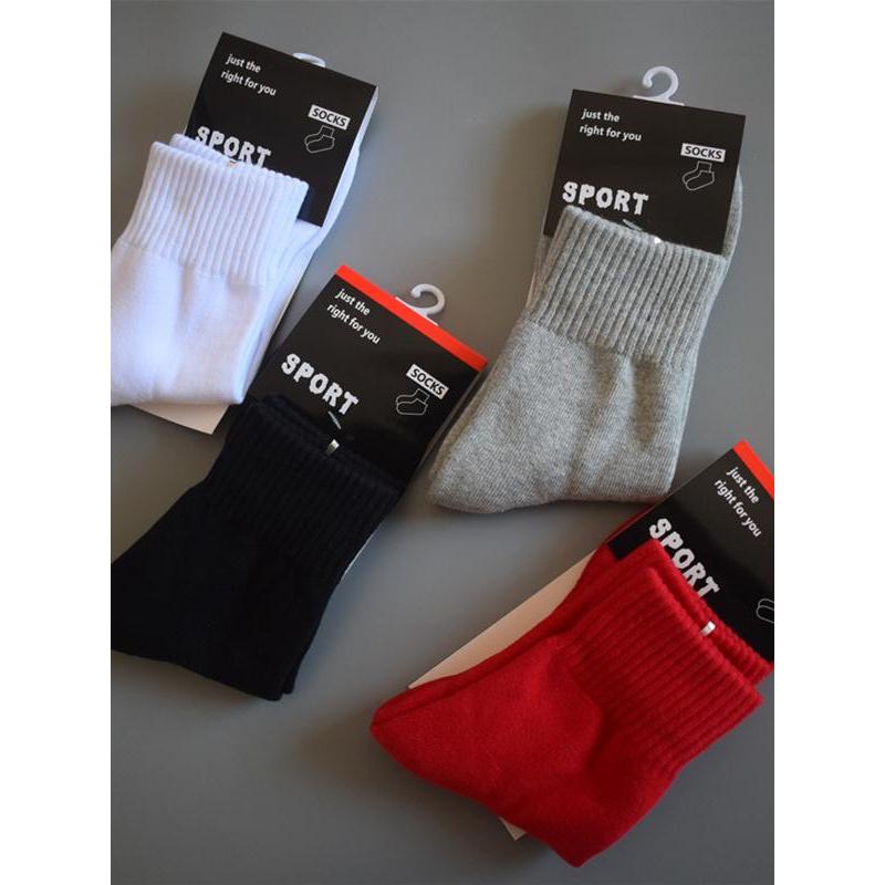 Outono inverno lazer esportes Wicking meias de algodão absorvente de umidade toalha inferior engrossado meados de tubo m