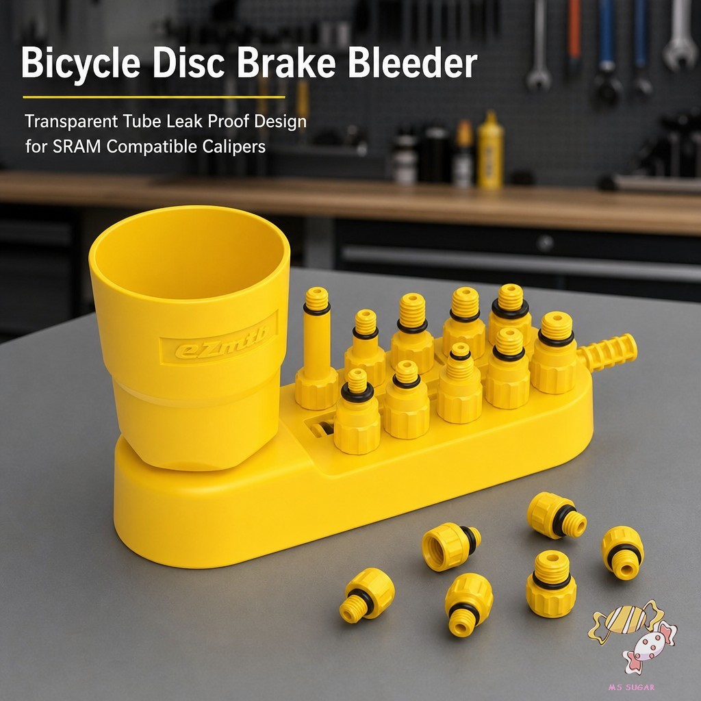 Kit Sangrador De Freio A Disco De Bicicleta Para Sram Com Tubo Transparente E Design À Prova De Vazamento
