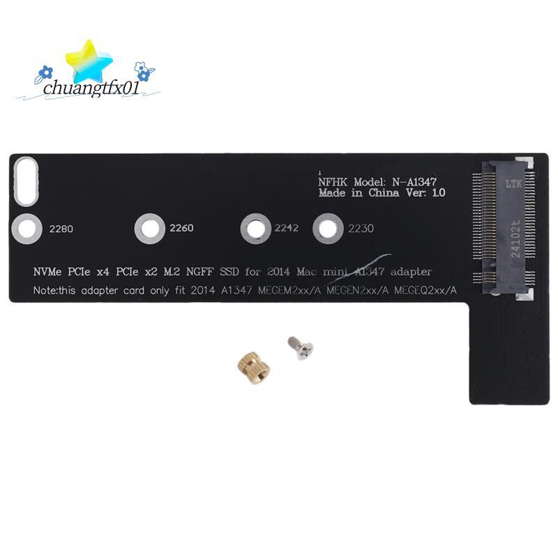 [Promover C] Nova Placa Conversora SSD NVMe M2 Para Aplicar Mini 2014 A1347 MEGEN2 MEGEQ2 Adaptador Raiser PCI Express N