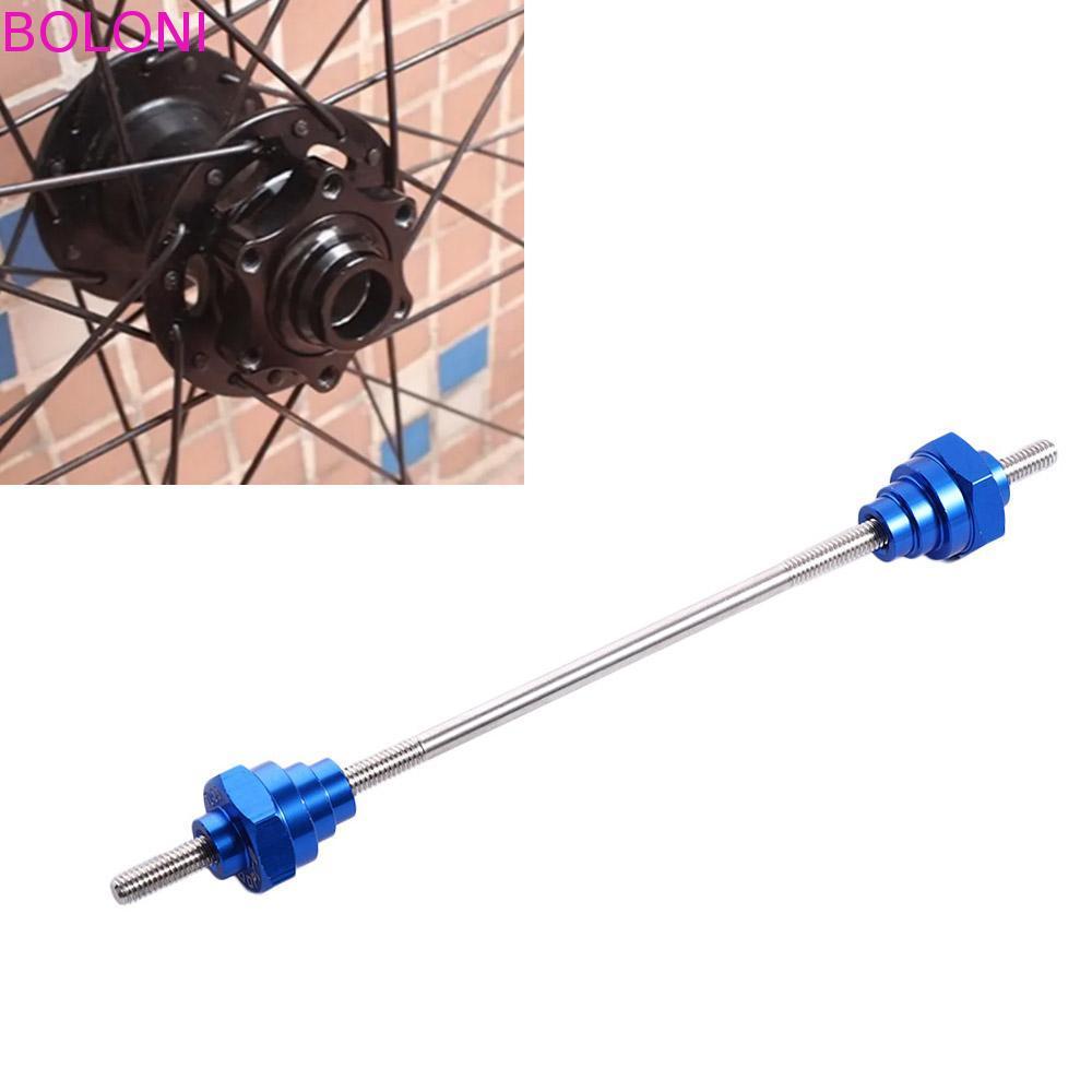 BOLONI Bicicleta Através Do Eixo Adaptador Liga De Alumínio 12/15/20mm Aro Sintonizador Para Roda Truing Stands