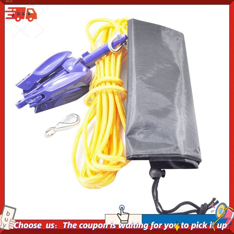 Kit De Âncora De Prancha De Remo Caiaque Portátil Para Caiaques De Pesca Canoa Jet Ski Paddle Board Barcos Pequenos