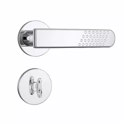 Fechadura Stam Roseta Redona Cromada 823/21 Inox Banheiro Wc