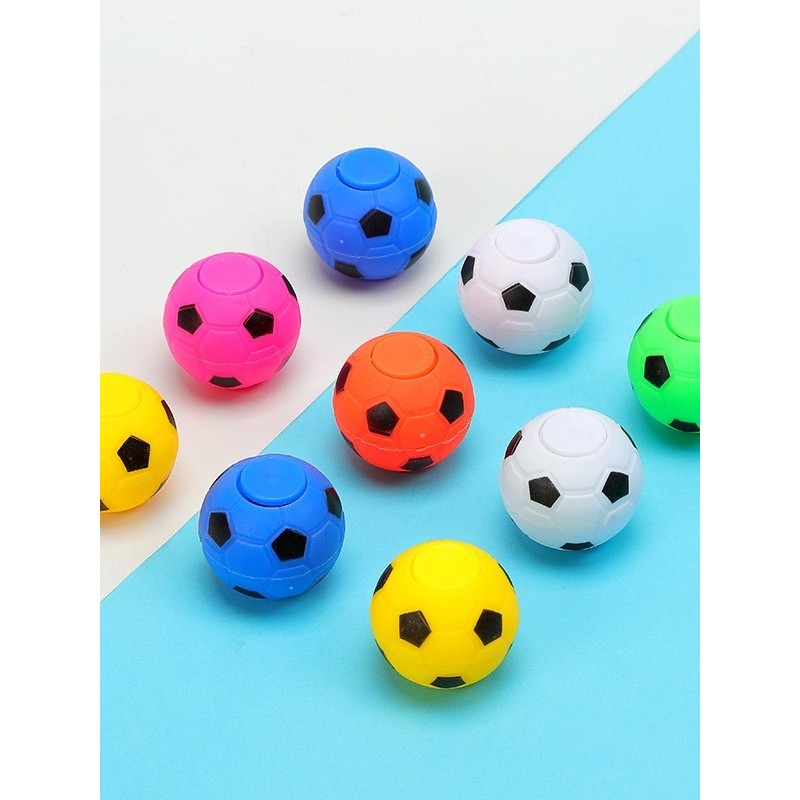 10 frete grátis dedo futebol spinner crianças girando Fidget spinner descompressão Gashapon criativo interativo promoção