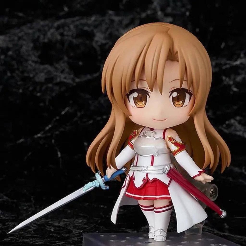 2026 Novo Produto Sword Art Online Nendoroid#1669 Asuna 2.0 Q versão móvel que muda de rosto, modelo de boneca, figura d