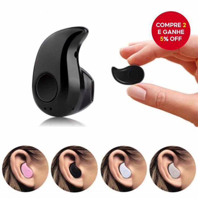 HQAi S530 Fones De Ouvido Mini Fone Bluetooth B-in Mic Sem Fio Para Todos Os Telefones