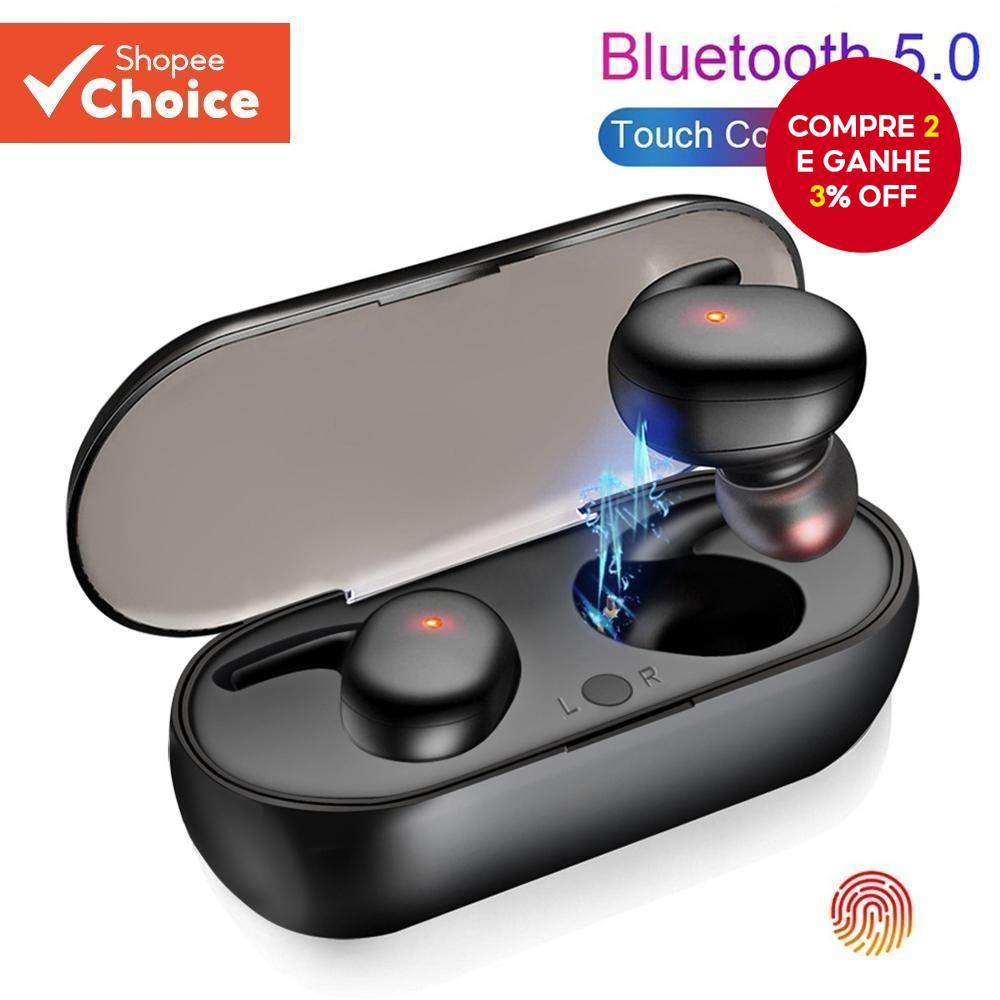 Fone De Ouvido Bluetooth Y30 Tws4 Sports Display Mini Fones Sem Fio 5.0 Touch