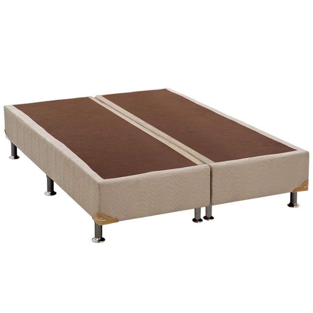 Cama Box Base King Universal Suede Clean (193x203x30) - Ortobom