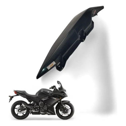 Carenagem Rabeta Esquerdo Yamaha Xj6 F 2010 Com Avaria Preto