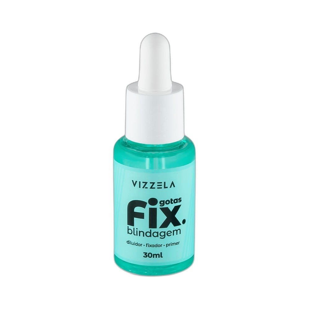 Blindagem de Maquiagem Vizzela Gotas Fix 30ml