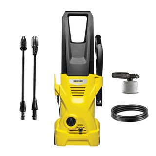Lavadora de Alta Pressão Kärcher Acqua Jet 1830 PSI/Libras 1500W 330L/h com Canhão de Espuma e Jato Turbo Rotativo