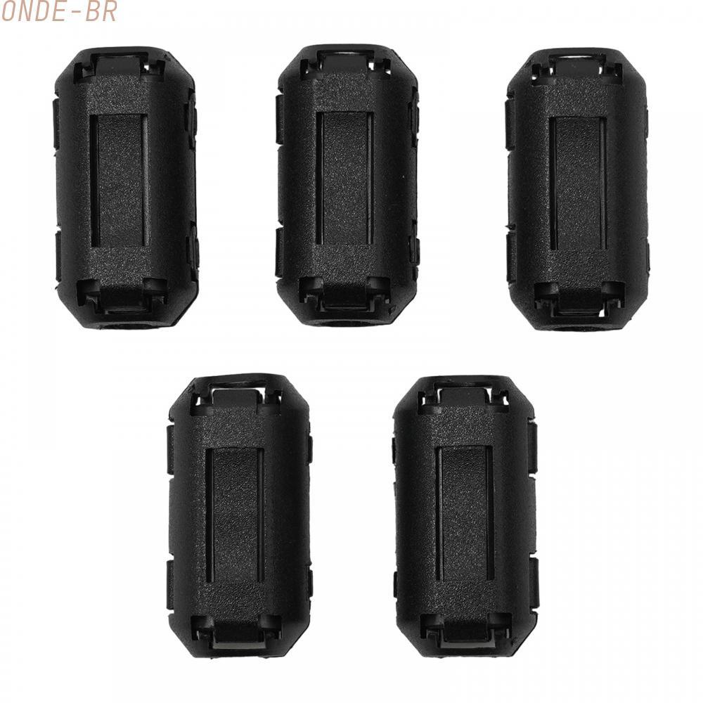 User Friendly EMI RFI Noise Filter 5 Pack Toroidal Core Ferrite Bead Choke Clips