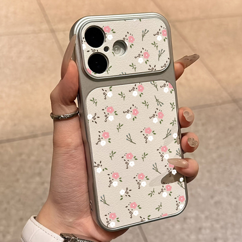 Capa De Telefone Floral Rosa Para Samsung S26 Ultra 5G Galaxy A57 S25 FE S24 S23 S22 S21 Plus A37 A17 A56 A55