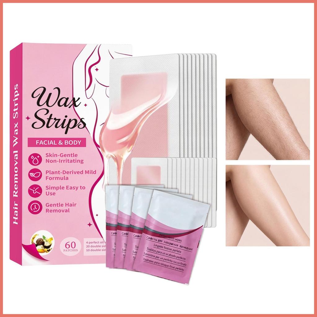 Tiras De Cera Corporal , Remendos Corporais , Pernas Para Rosto , Braço , Axila , Biquíni , Mulheres , Homens , Pele , C