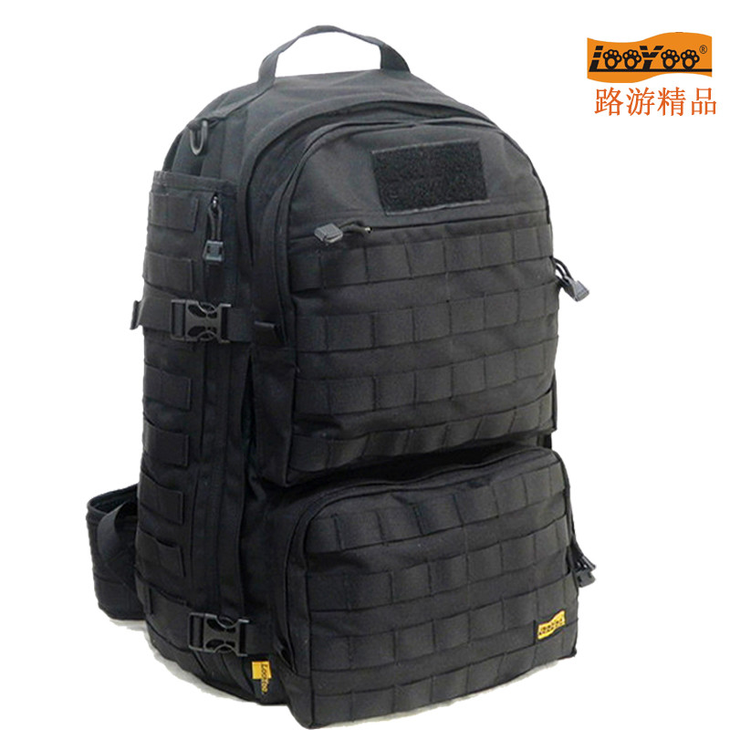 Road Tour A81 Ventilador Militar Mochila Tática Grande Mochila Cinto Expansível 3P Bolsa Diária Mochila de Montanhismo N