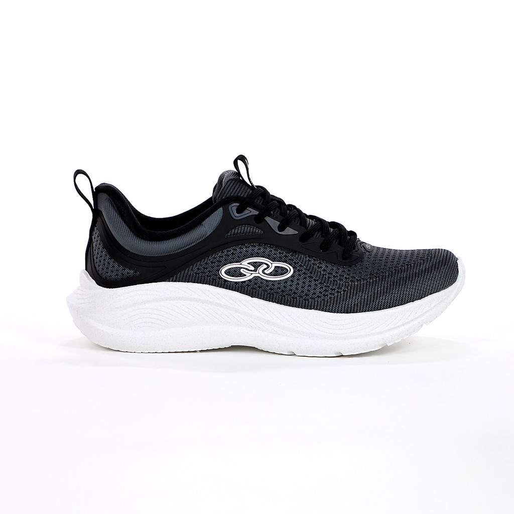 Tênis Olympikus Vibe Grafite e Preto - Feminino