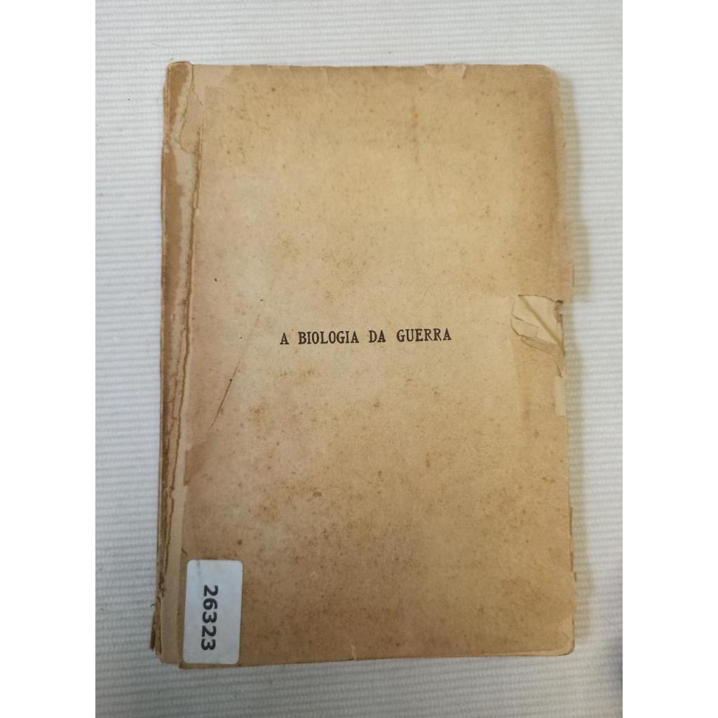 Nicolai e a Biologia da Guerra