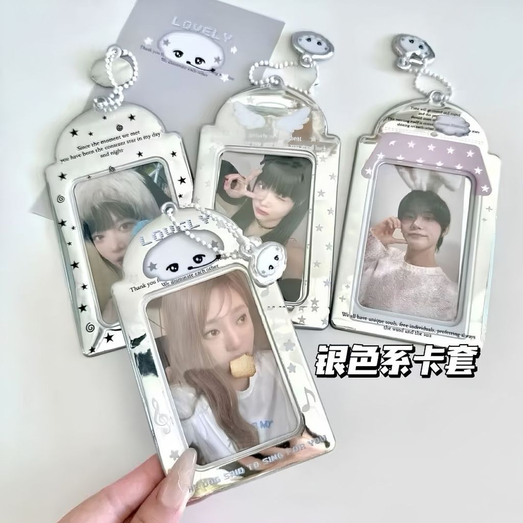 Porta Photocard Cartão Kpop Holder BTS Stray Kids |Capa Protetora e Identificação Estudante Chaveiro