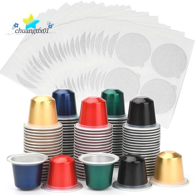 [Promover C] Cápsulas De Café Vazias Preenchíveis De Folha De Alumínio Compatíveis-Faça Seus Próprios Xícaras E Filtros