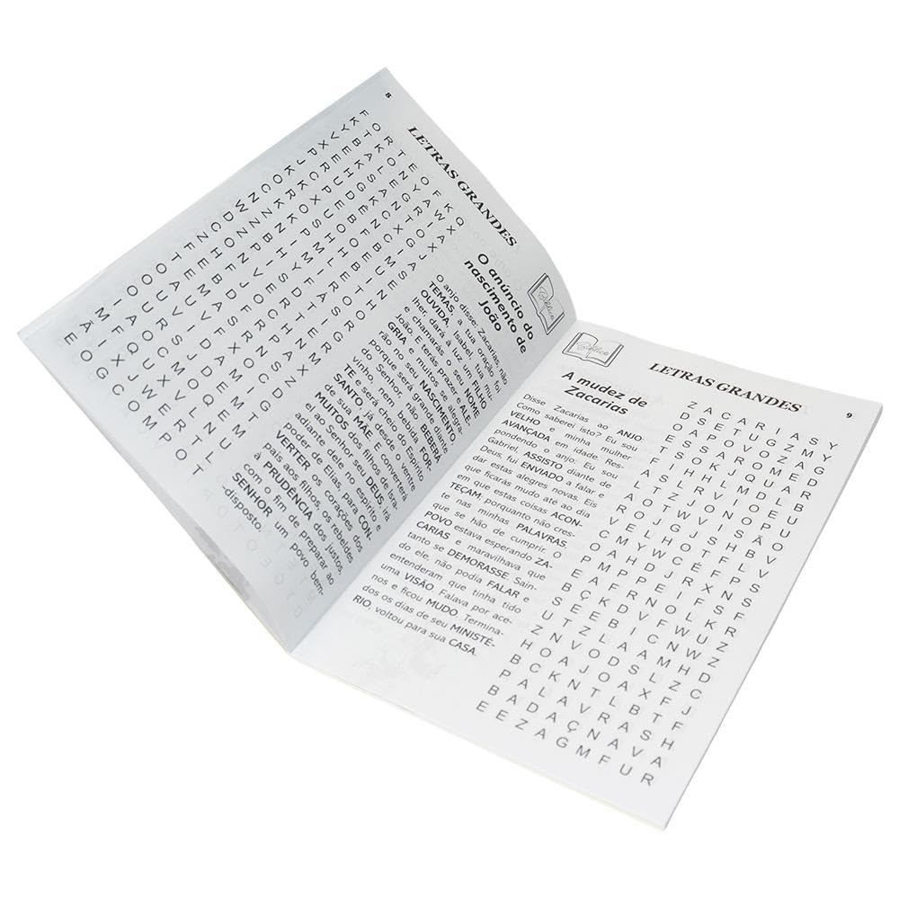 Scottini Caça-palavras Bíblico | Letras Grandes | 32p | N.3022 | Médio · foto 2