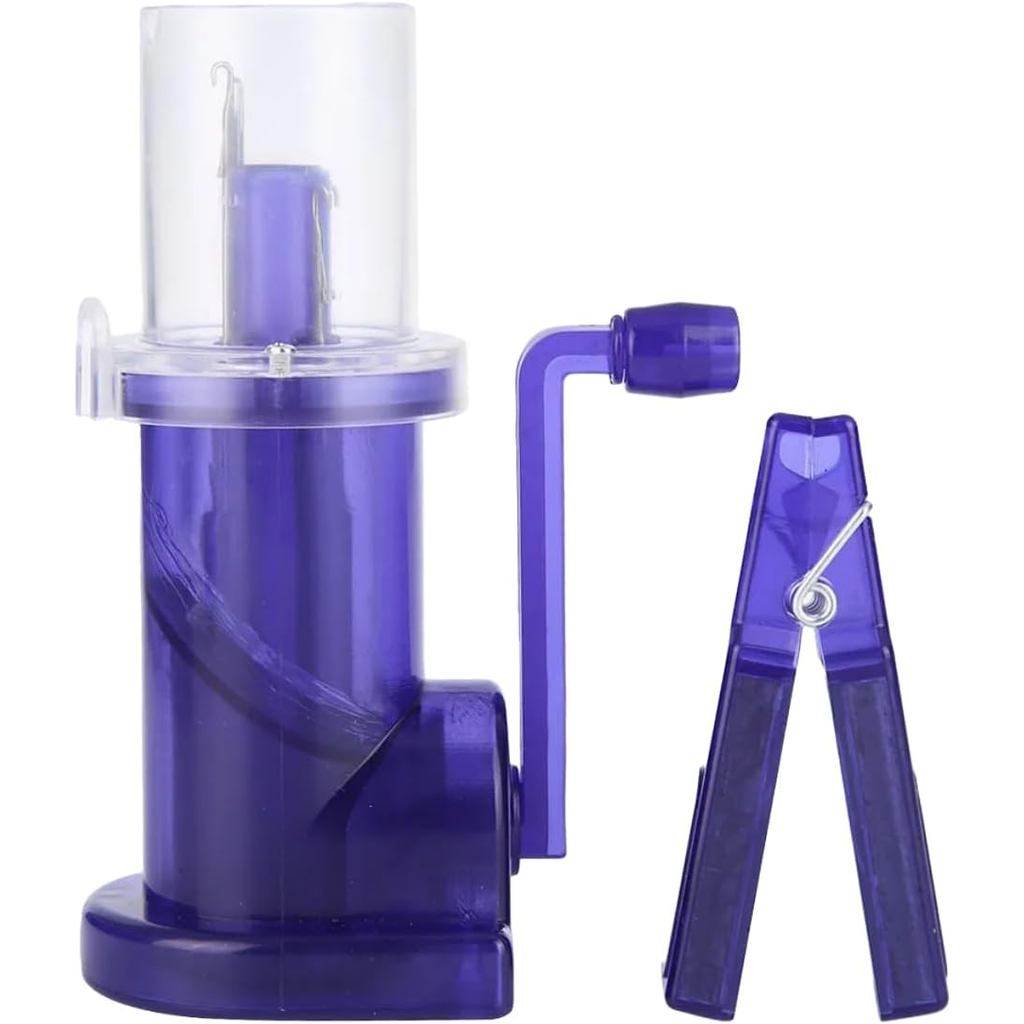 Máquina de Tricô Manual Multiagulhas para Iniciantes, Tear DIY para Corda Plana, Corda Redonda e Acessórios para Bonecas