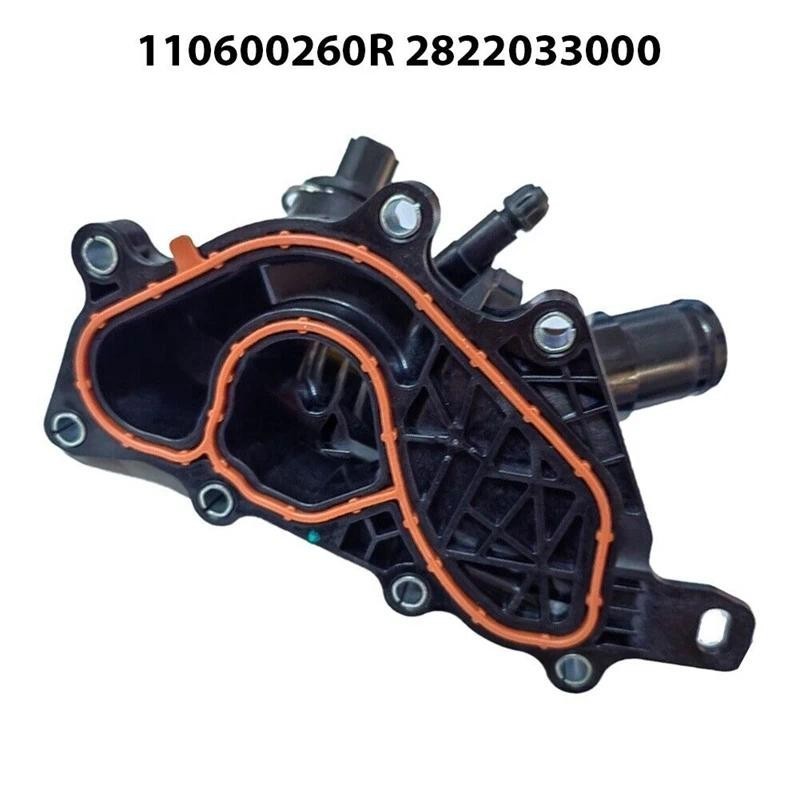 Alojamento Do Termostato Carro Carcaça Preto Para NISSAN QASHQAI XTRAIL RENAULT MERCEDES HR13 1.3 2018 +