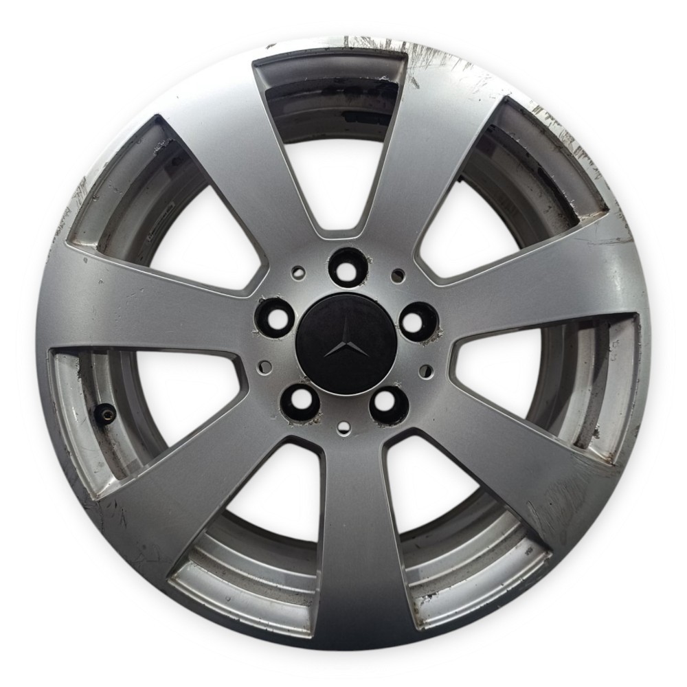 Par Roda Aro 16 5x112 Mercedes Benz C200 2008 1.8 Aut Prata