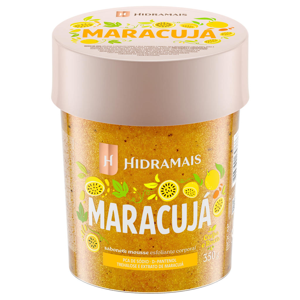 Imagem Esfoliante Corporal Sabonete Mousse Maracujá | 350g