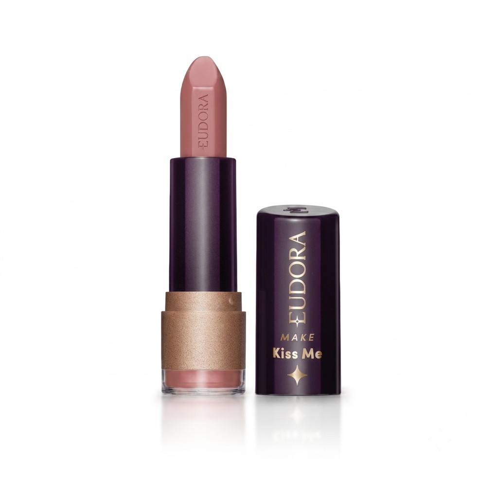 Eudora Make Kiss Me Batom Matte Nude Estilo 3,7g