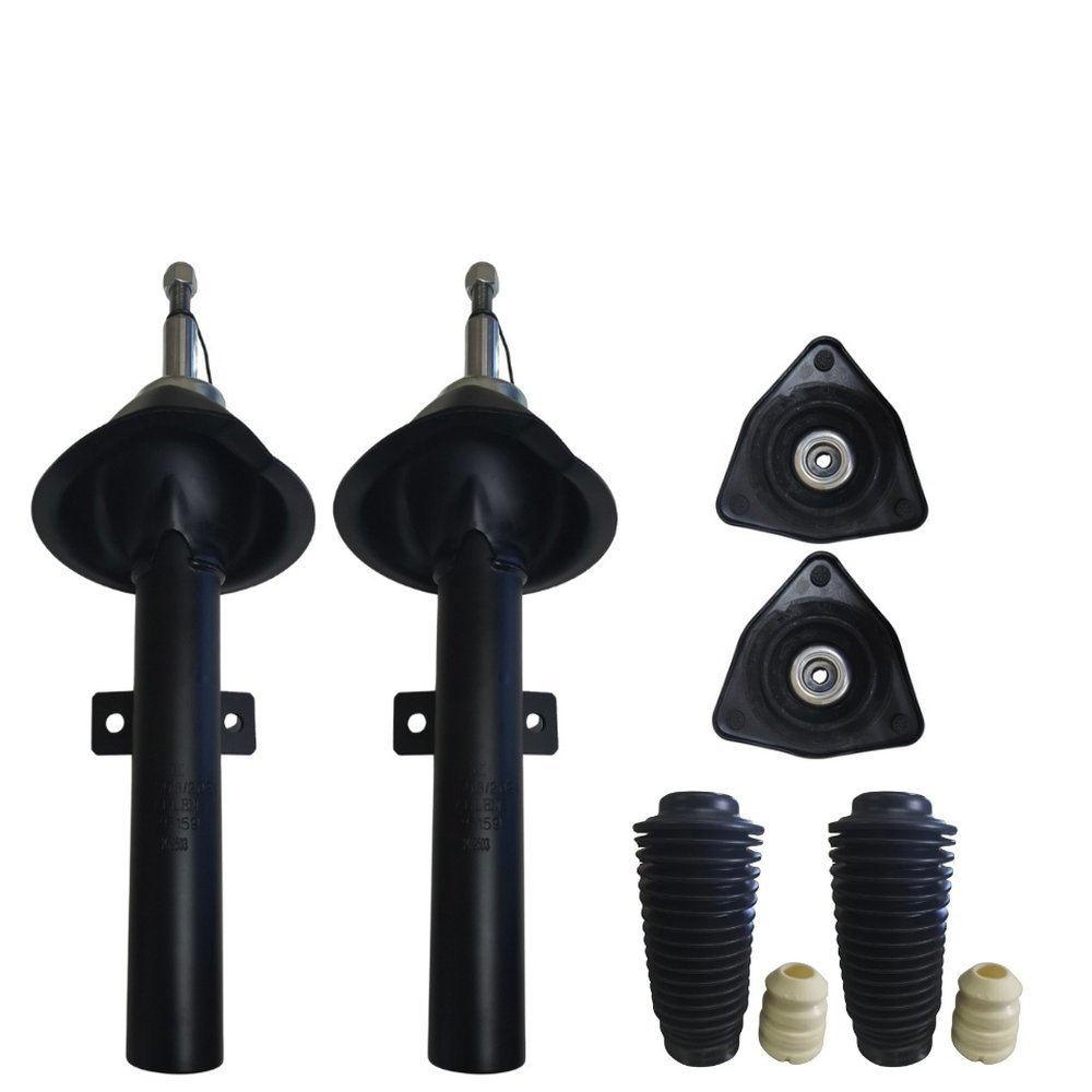 Par Amortecedor Dianteiro Ford Escort Sw Zetec 1998 Em Diante +kit Coxim