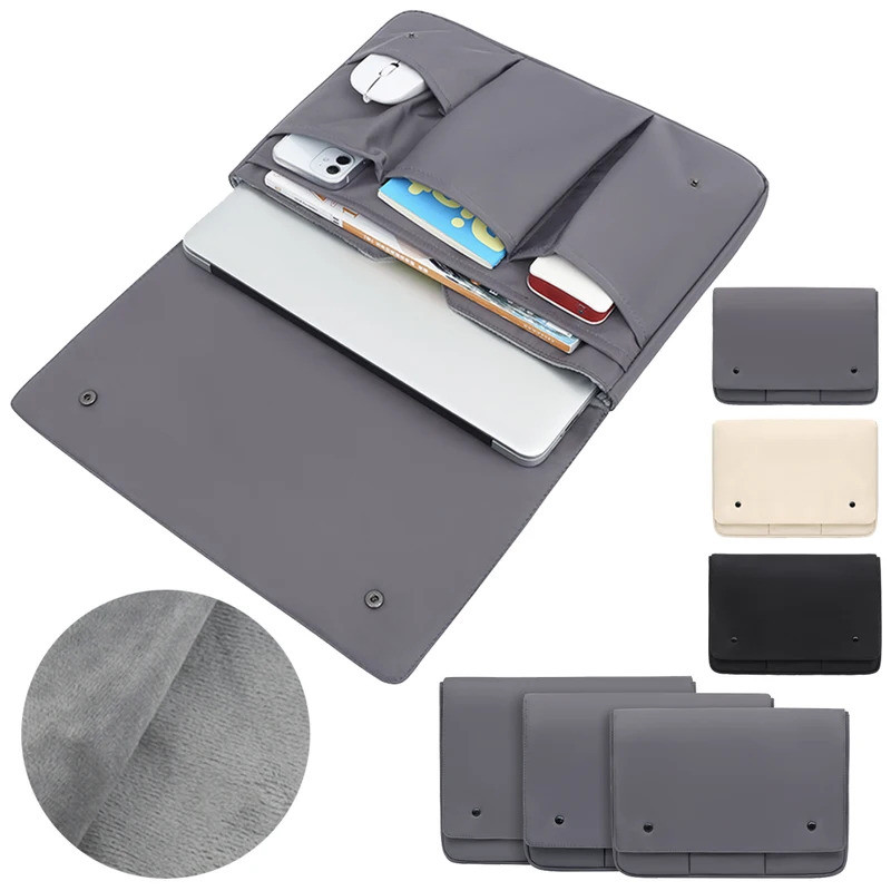 Bolsa Para Laptop Macbook Air Pro 16 15 13 , Capa Tablet Notebook De 13.3 14 15 Tamanhos , Acessórios Portáteis