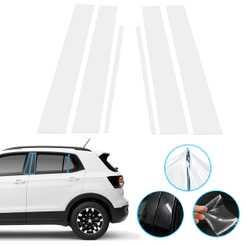 Kit Adesivos PPF Película Protetora Coluna Para Vw T-Cross
