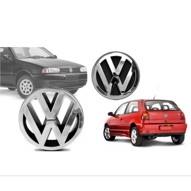 Emblema Grade Dianteira Gol Parati Saveiro G2 Traseiro Gol G2