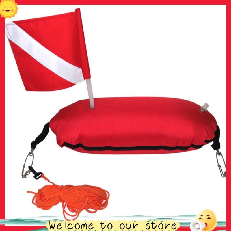 sassoon1 Bóia De Pesca Submarina Inflável Sinal De Mergulho Flutuante Bandeira De