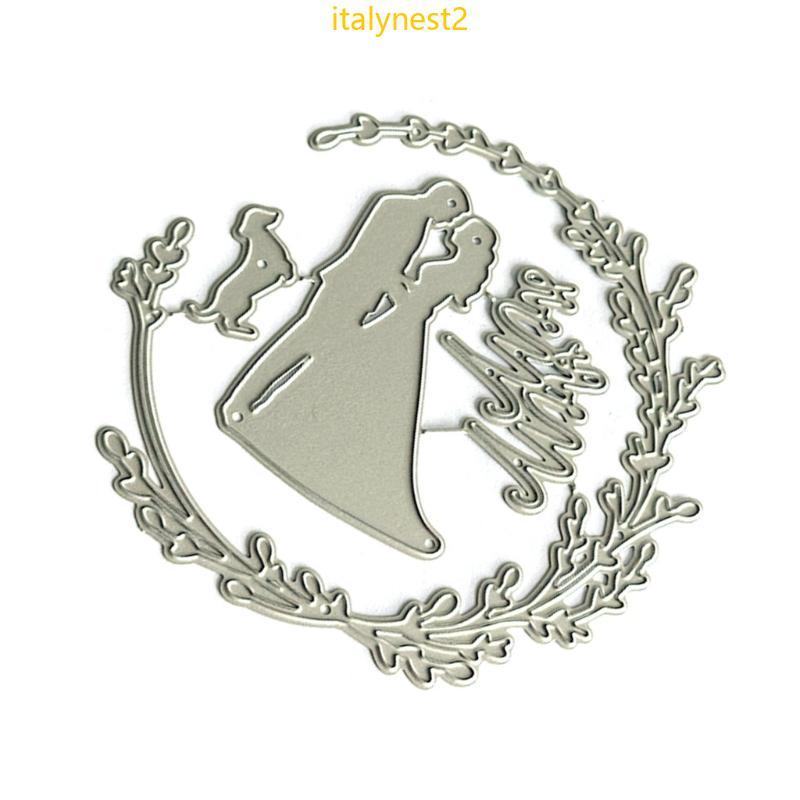 Billy Wedding E Mrs Decorativo Cut Metal Embossing Stencils Para Fazer Cartões