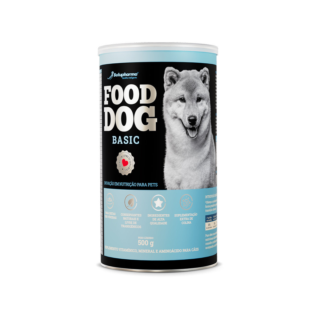 Food Dog Suplemento para Cães Basic Botupharma  500g