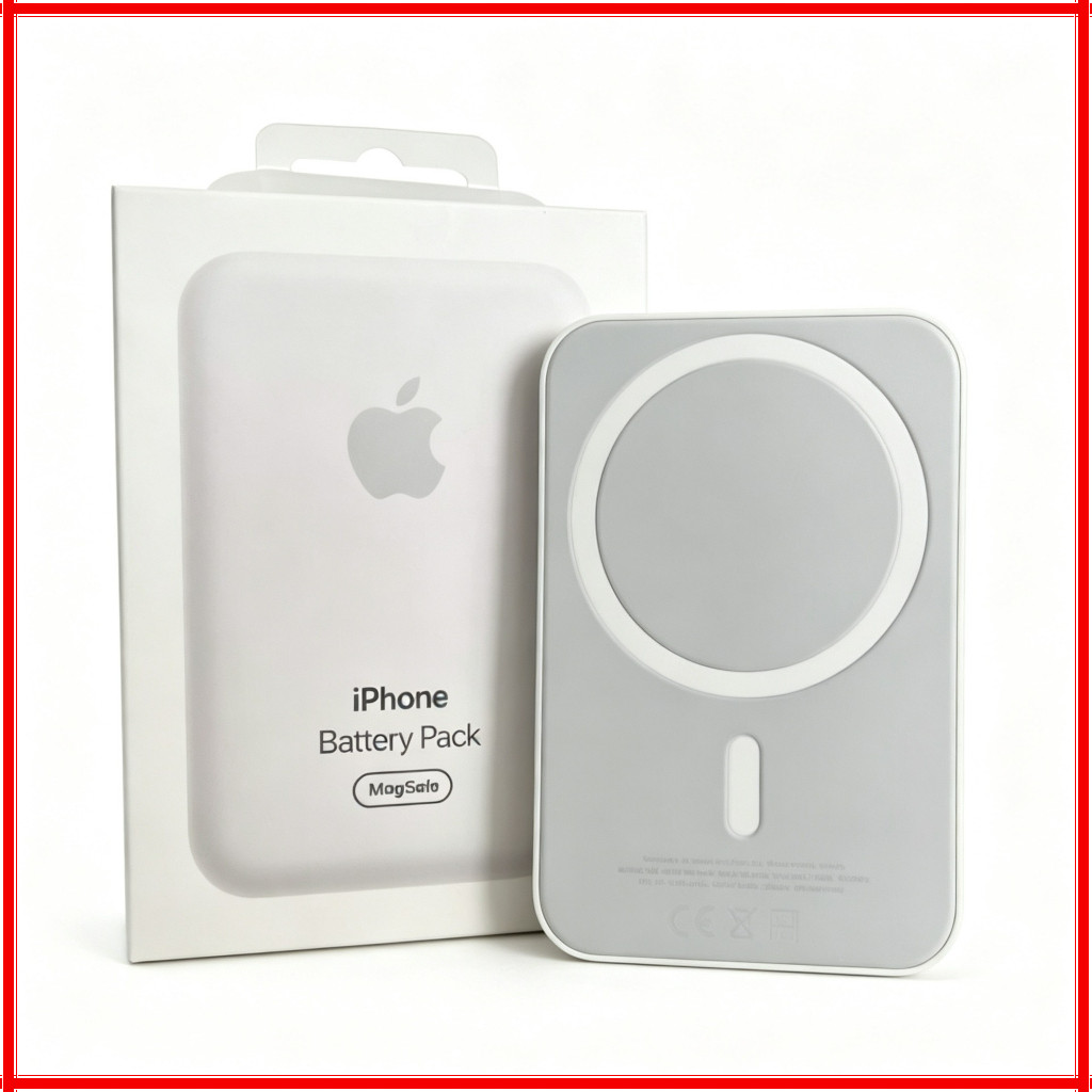 Bateria Portátil MagSafe 5000 10000mAh Sem Fio para iPhone Carregamento Rápido