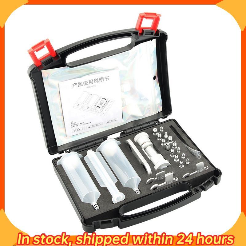 Kit De Sangramento De Freio A Disco Hidráulico Universal , Conjunto De Ferramentas De Reparo De Escapamento Profissional