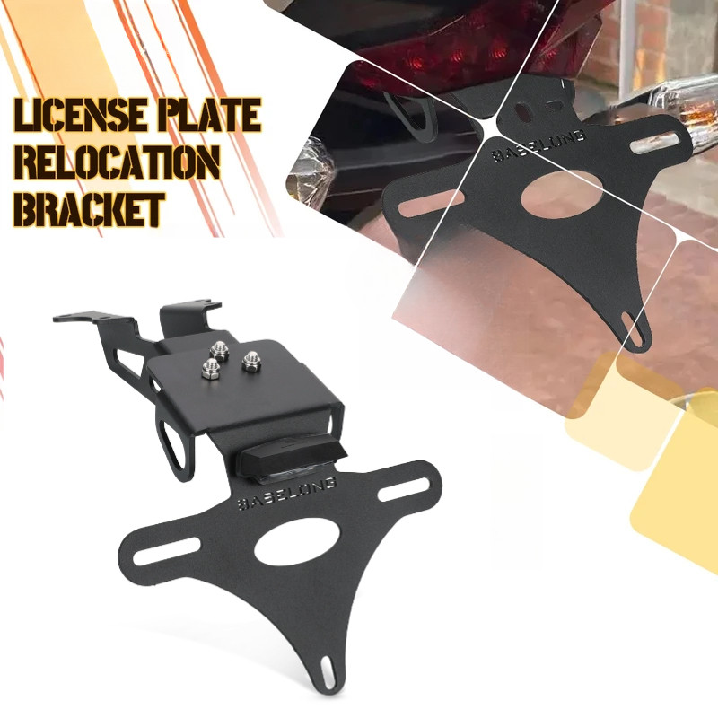Suporte Traseiro Da Placa De Licença Para Yamaha Tracer 9 GT 9GT 2018-2025 2024 2023 Fender Eliminador Cauda Arrumado