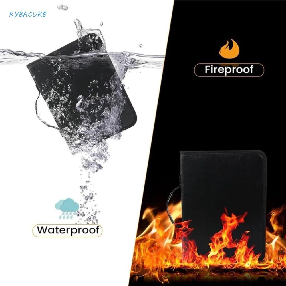 Caixa De Armazenamento De Chave Portátil RYBACURE , Bolsa À Prova D'água De Material Resistente Ao Fogo De Tamanho Compa