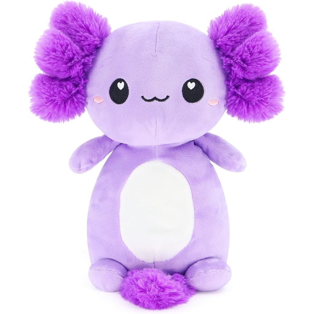 Pelúcia de Axolote Rosa Fofa, Brinquedo de Pelúcia Macio Kawaii, Almofada de Pelúcia de Axolote, Presentes para Meninas