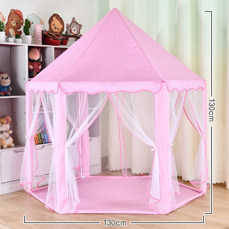 Tenda infantil interior menina casa de bonecas menino bebê pequena casa castelo cama princesa casa presente da menina