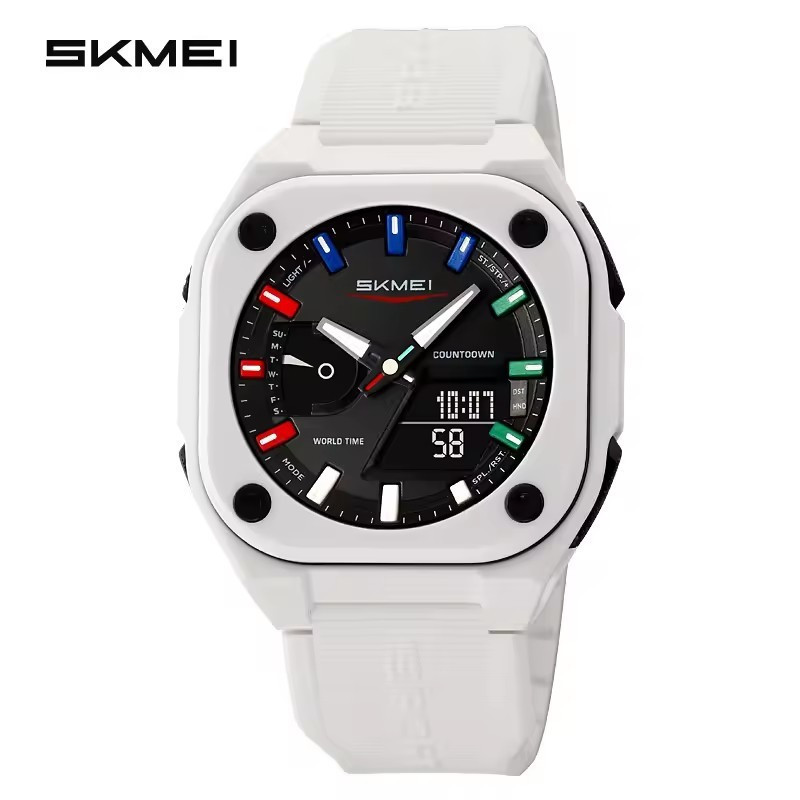 Relógio de Negócios Masculino SKMEI 2328, Relógio Digital Eletrônico, Relógio Esportivo Fashion, Relógio à Prova d'Água 