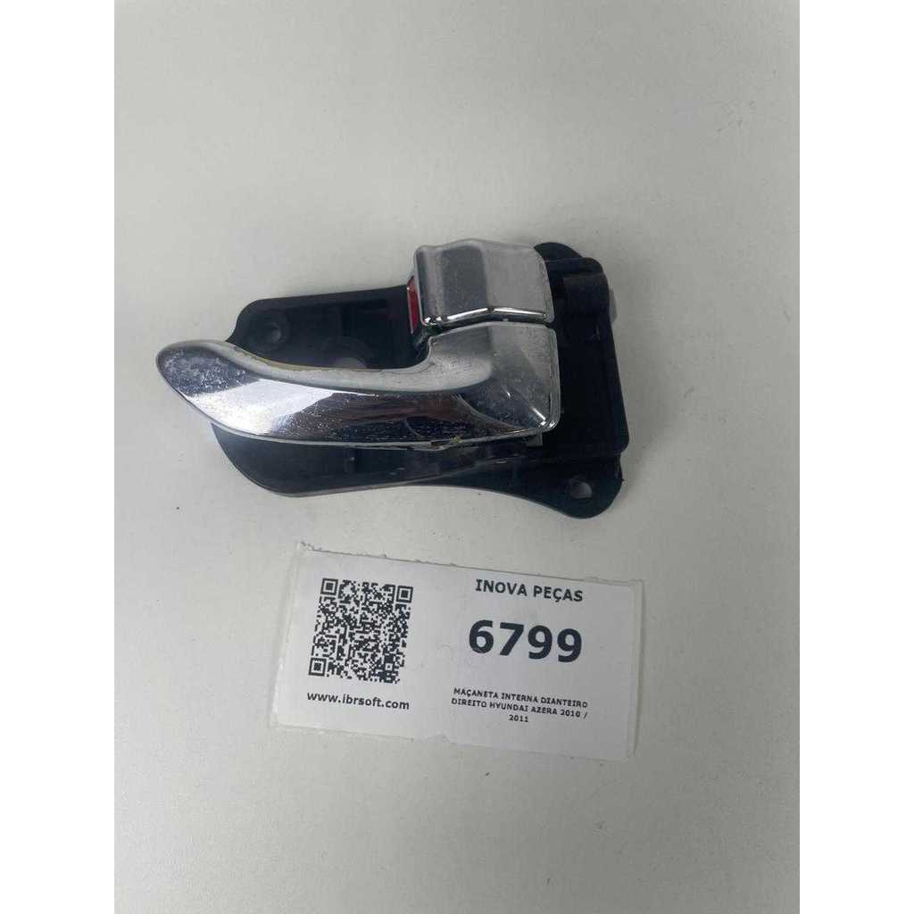 Maçaneta Interna Dianteiro Direito Hyundai Azera 2010 / 2011