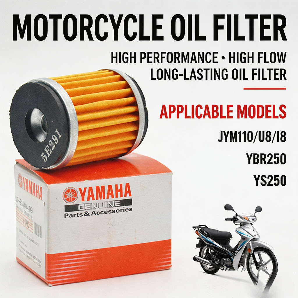 Cartucho De Filtro De Óleo De Motocicleta Fit I8 U8 110 WR125 TIARO FAZER 250 Elemento De Substituição De Motor